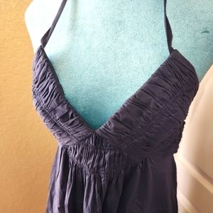 BCBGMAXAZRIA Navy mini dress M